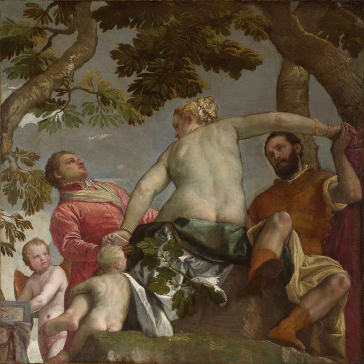 Paolo  Veronese Allegory of Love (mk08) Germany oil painting art